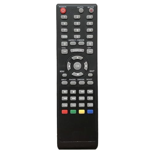Image of Upix LCD /LED Remote No. CH09, Compatible /Replacement for Genus LCD /LED TV Remote Control (Exactly Same Remote Will Only Work)