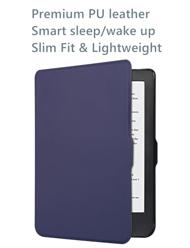 Image of Case for 6 inch Kobo Clara Colour /Clara BW /Clara 2E Premium PU Leather Cover for Kono Clara 2E Case /Clara Colour Case /Clara BW Case