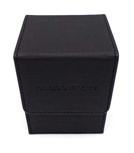 docsmagic.de Premium Magnetic Flip Box Black + Deck Divider -