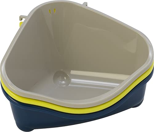 Moderna Mini bac à litière d'angle Gris Chaud