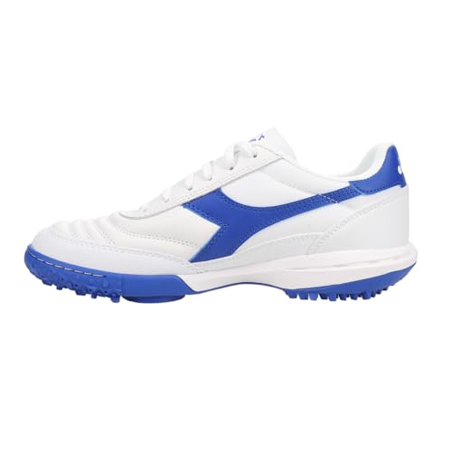 Image of Diadora Mens Calcetto Ii Lightweight Turf Soccer Cleats - White - Size 6 M