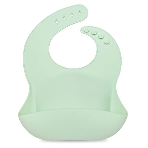 Image of Loulou Lollipop Soft, Waterproof Silicone Feeding Bib