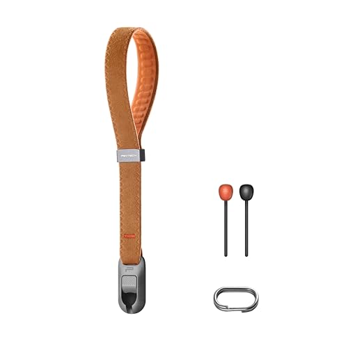 Image of PGYTECH Camera Wrist Strap Air for Photographers Adjustable Quick Release Camera Hand Strap for Sony /Nikon /Canon /DSLR /SLR /Gopro Cameras, Brown