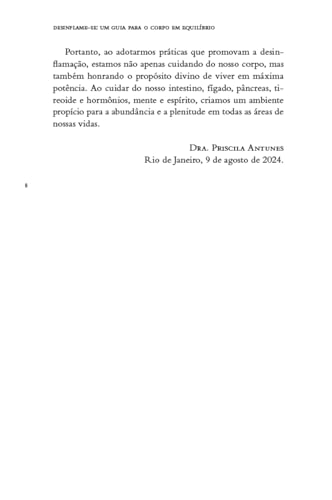 Desinflame-se: Um guia para o corpo em equilíbrio