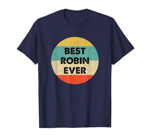Robin Name T-Shirt, Men, Navy Blue, 3X-Large