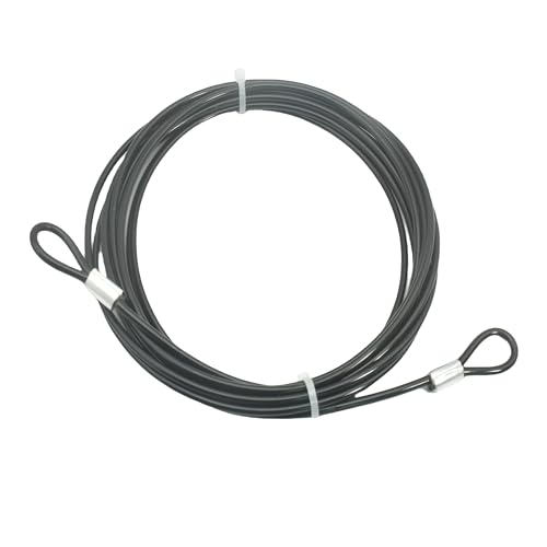 Bytiyar 16FT 4mm Stainless Security Cables Tether,Braided