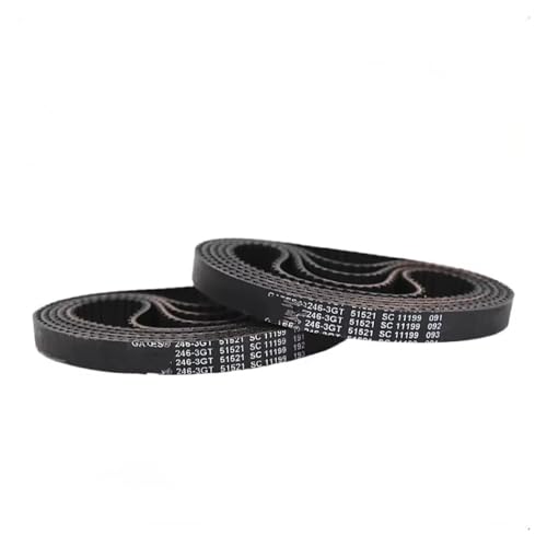 Courroie trapézoïdale 981-3GT en caoutchouc pour transmission de vélo - 5