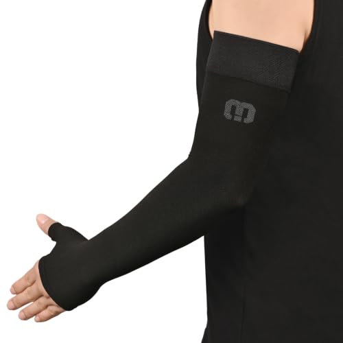 Image of MGANG 20-30mmHg Compression Arm Sleeve Gauntlet for Swelling & Recovery