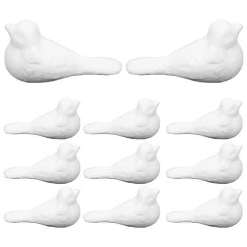 Oiseaux en mousse brute DOITOOL pour loisirs créatifs de Pâques - 2
