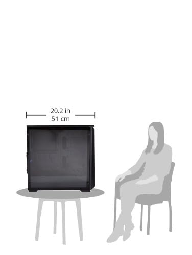 Phanteks Eclipse P400A ATX Mid-tower (PH-EC400ATG_BK01), Mesh Front Panel, Tempered Glass, Fan Controller, Black