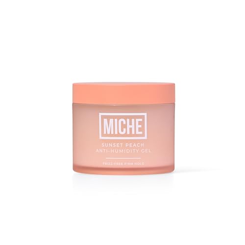Miche Beauty Sunset Peach Anti-Humidity Frizz-Free Strong Hold Hair Gel 8.8 oz | For All Curl Types - Curly and Coily