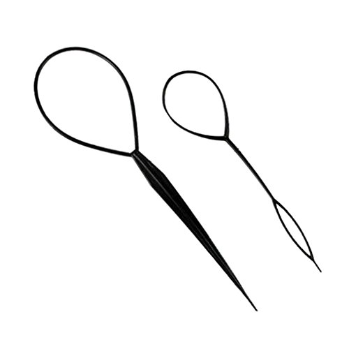Laileya Práctico de Múltiples Funciones del Pelo de la Aguja Mágica plástico Hairdisk Wear Stick Cabello Tire Horquilla para el Cabello Cover