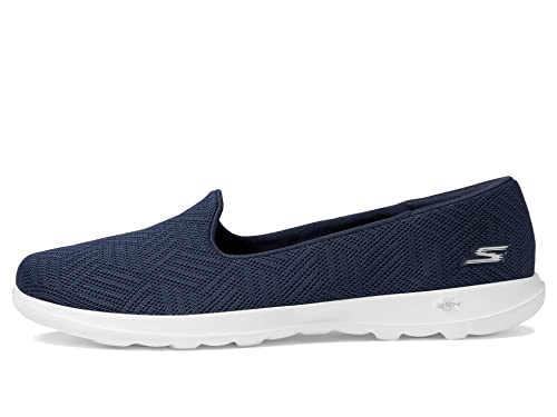 Image of Skechers Women's Go Walk Lite - Sweet Gal Slip-on Mesh Sneakers | Casual, GO WALK, 5GEN Cushioning, Air-Cooled Goga Mat, Machine Washable