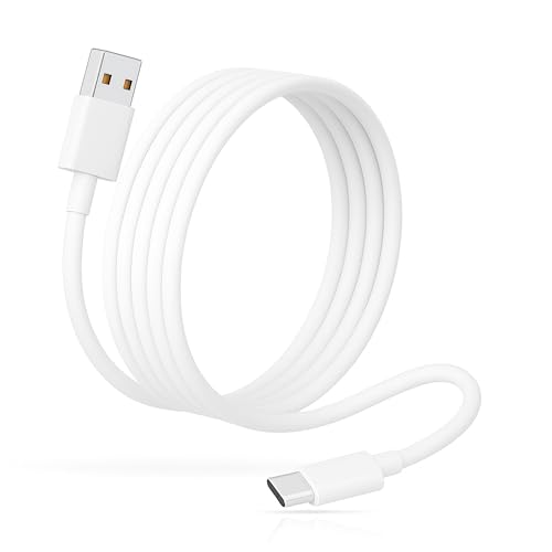 Image of 100W Original Supervooc Fast Charging Cable Compatible with Realme 15 /15t /14 /14+ /13 /12 /12x /P4 /P3 /P2 /Narzo 80 /70x /70 turbo /60 /60x /50 /Pro /Plus /Lite /5G /4G, C65 /C75 /C73 /C55 /C61 /C63 /C33 /C35, White