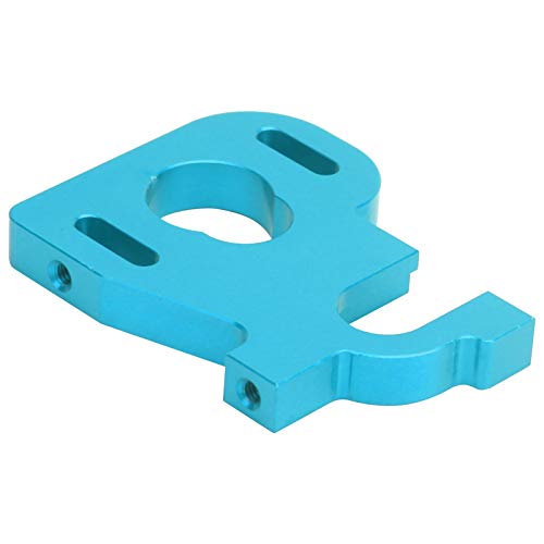 Soporte de Motor de Coche RC, aleación de Aluminio Ajustable Soporte de Motor RC Soporte de Asiento de Motor de Coche RC Accesorio de Coche RC para Wltoys 1/14 144001(Azul)