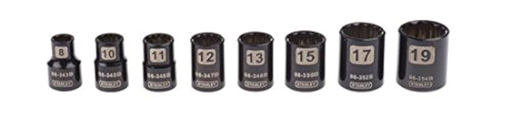 STANLEY ローターラチェット ソケットセット 9ピース 0-94-606 2mvetro Amazon.co.jp: STANLEY ローターラチェット ソケットセット 9