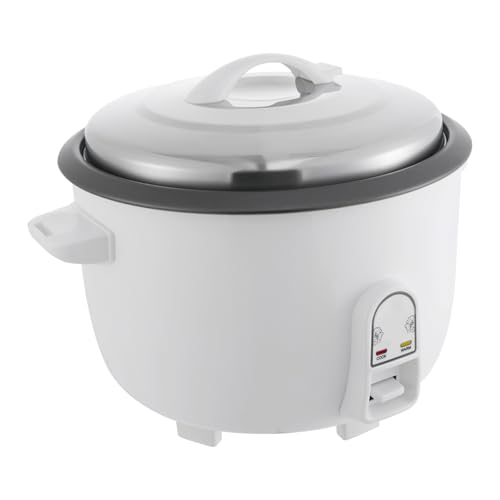 Arrocera de 13 L, 1900 W, arrocera grande comercial, multifunción con vaporizador, conservación automática del calor, el revestimiento antiadherente es fácil de limpiar