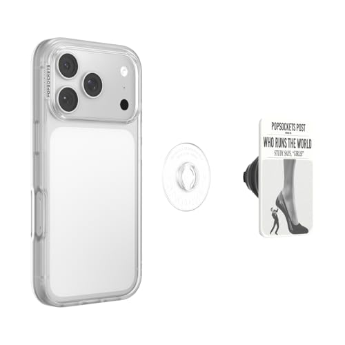 Image of PopSockets Swappable PopTop for Phone Grips, Compatible with Adhesive or MagSafe Bases - Who Runs the World