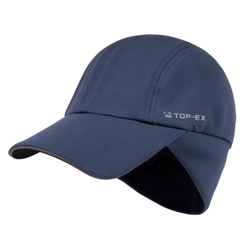 TOP-EX M/L/XL Water-Repellent Baseball Cap Ear Cover