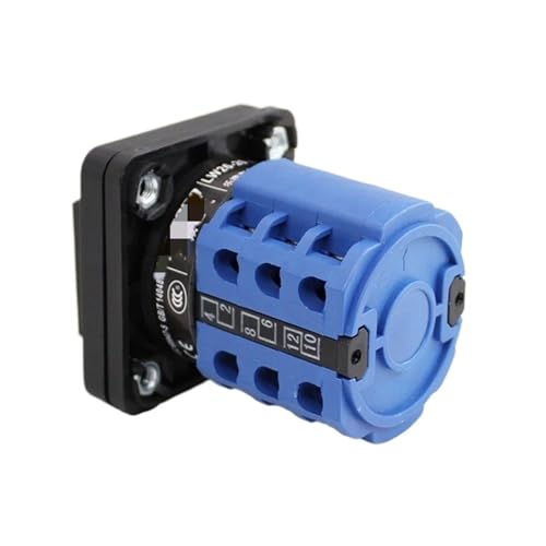 Interruptor de leva de 3 posiciones rotativo CA 440V 16A LW39B-16/3 para control industrial 2