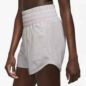 Nike One Women's Dri-FIT Ultra High-Waisted 3" Brief-Lined Shorts Medium