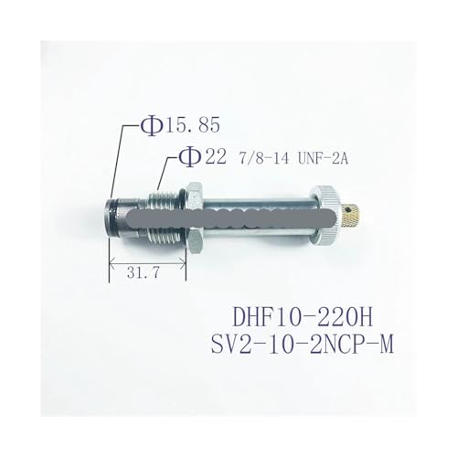 Valve DHF10-220H en acier usiné avec commande manuelle intégrée - 3
