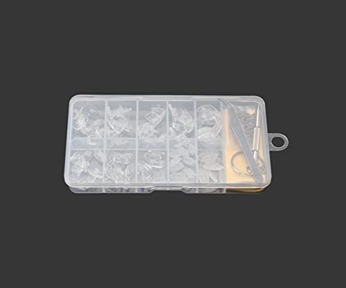 Tiardey 50 works Nose Pads for Glasses Nose Pads Silicone Anti Slip, Glasses Nose Cushions - Image 2