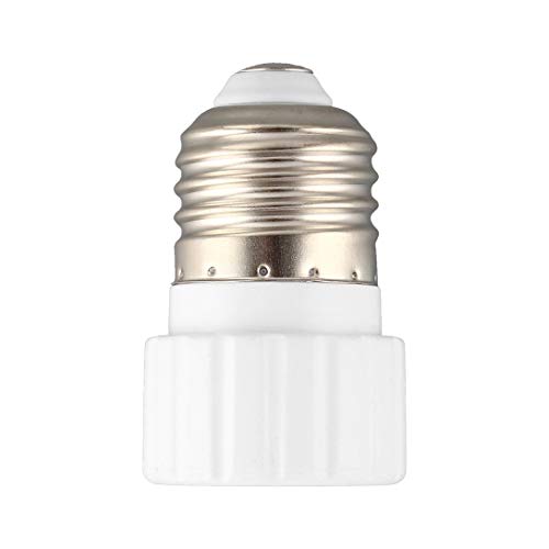 Preisvergleich Produktbild Swiftswan E27 zu GU10 LED-Lampenverlängerungssockel LED CFL-Lampenadapter-Konvertierungsfassung ABS weiß
