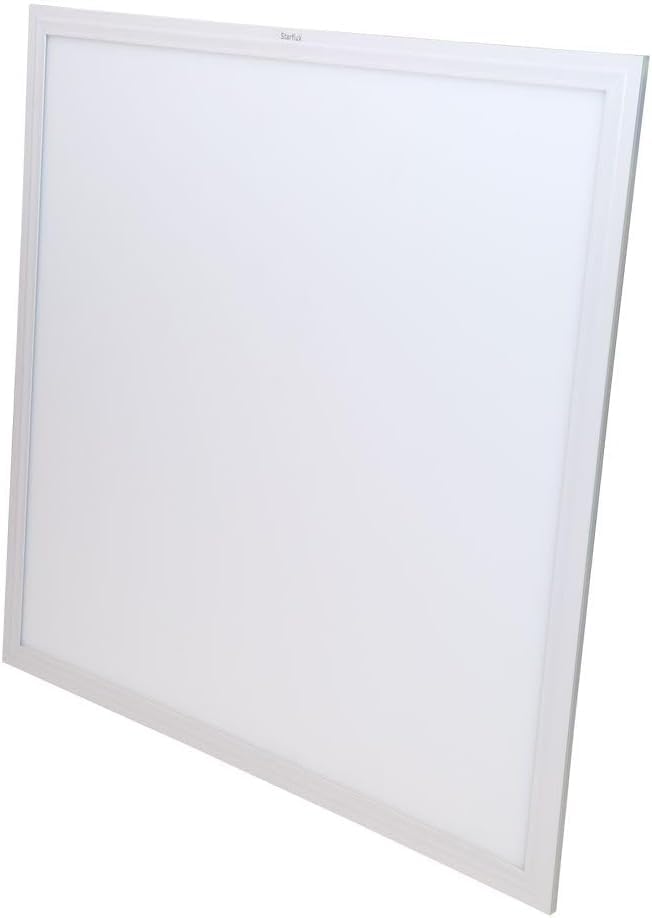 LED PANEL LIGHT 60 X 60 SQUARE Aluminium (PACK OF 1) 80W LED Ceiling Light Flat Panel Lamp for Commercial Space Kitchen Living Room Office Supermarket Hospital Corridor etcs 2YEARS (White 6500K)