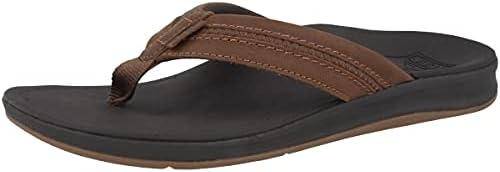 Reef Men's LTHR Ortho Coast Sandal, Brown, 7 | Image 3