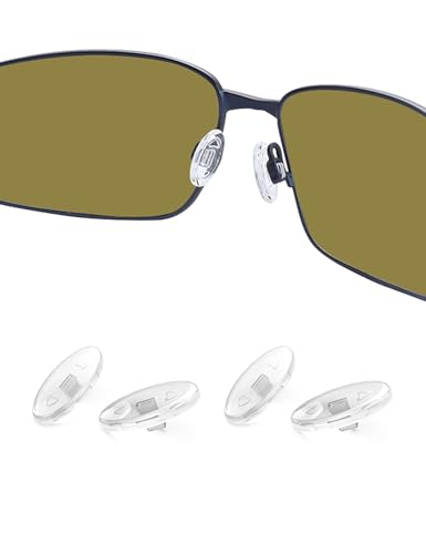 Vaep 2 Pairs Replacement Nose Pads Nose Pieces for Maui Jim Wiki Wiki/Mahina/Kawika/Baby Beach Sunglasses - Clear