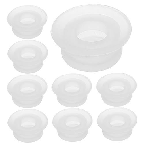 PRETYZOOM 10 piezas de válvulas y juntas de silicona para ollas a presión, repuestos para ollas a presión y esterilizadores, diseño resistente al calor miniatura 1
