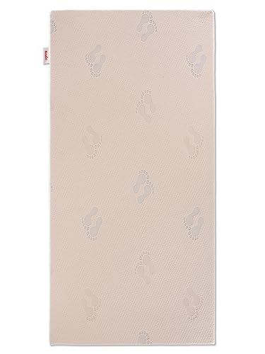Paradies Bio-Lina 70x140 cm Kindermatratze mit Bio-Baumwollbezug, Öko-Tex Zertifiziert Standard 100 Klasse 1, medizinisch getestet