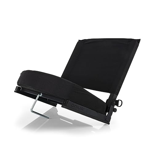 picnic time nfl unisex-adult nfl gridiron stadium seat lightweight portable folding chair for bleachers and benches