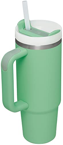 Image of STANLEY Quencher H2.0 Tumbler with Straw 30 oz | Flowstate 3-Position Lid | Cup Holder Compatible for Travel | Insulated Stainless Steel Cup | BPA-Free | Jade