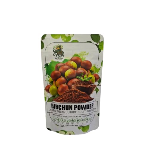 Birchun Powder – Indian Jujube Fruit Powder by Banda Delights | 100% Pure & Organic | Handmade Natural Supplement | Ayurvedic Wellness | Immunity Booster | Digestion & Vitality Support