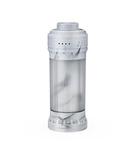 Fenix CL22R Iceberg White Wiederaufladbare Leichte Multi Beam Kompaktlaterne | 500 Lumen | 80m | 200 Stunden Max | 2600mAh Akku | Rotlichtmodus | Bunte Beleuchtungsmodus | IP65