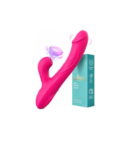 Lolitree Sex Toys for Couples | Flexible Suction Rabbit Vibrator for Women