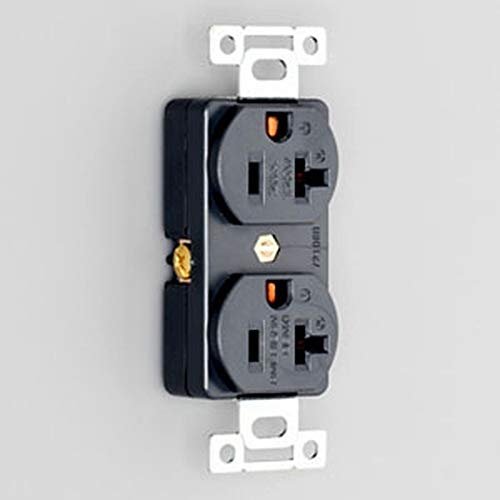 アメリカン電機 平刃形 複式埋込コンセント 接地2P20A125V 7210GD