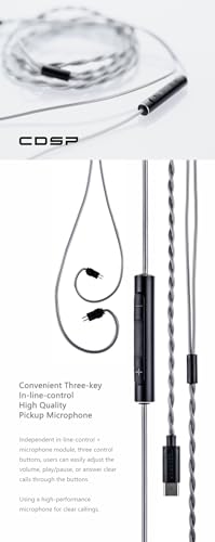 Image of Moondrop CDSP New Online Interactive DSP USB-C Earphone Upgrade Cable for Portable Wired HiFi Earphone
