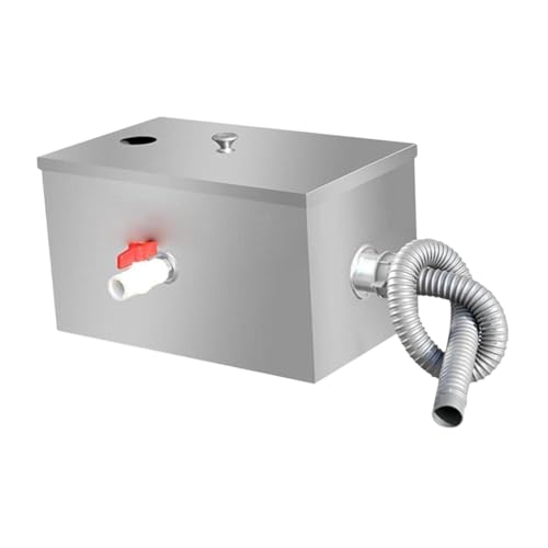 Séparateur déchets eau de cuisine intercepteur inox pour évier de restaurant - 6