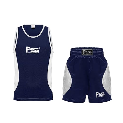 Ensemble d'uniforme de boxe enfants PSS respirant vêtement sport garçon fille
