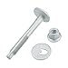 uxcell Car Camber Adjusting Eccentric Bolts Lockout Kit Suspension Control Arm Repair Bolt for Volkswagen SportWagen 2010-2019 No.1K0501387D 2 Set