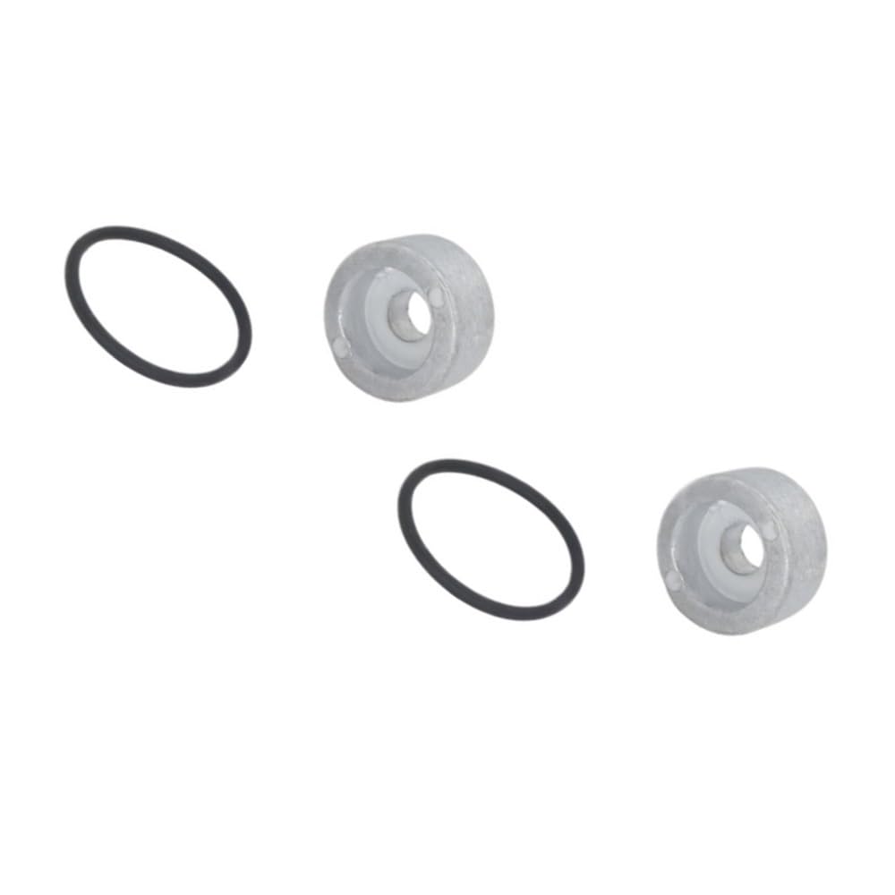 Anodo di zinco rotondo con O-ring adatto Compatible With motore fuoribordo S 5532187J01 55321-87J01 55321-87J00(2pcs)