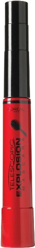 L'oreal Telescopic Explosion Mascara, Black, 0.27-Fluid Ounce (Pack of 5)
