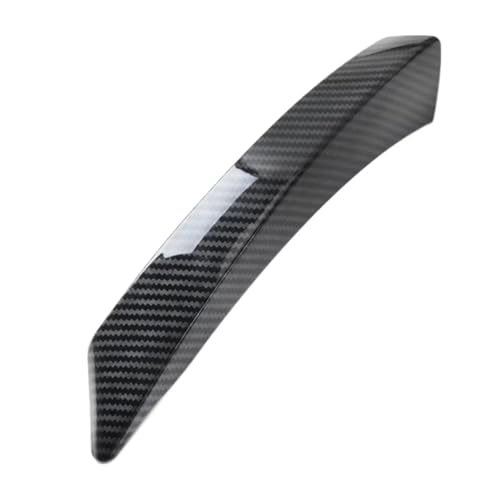 Decoración Coche Interior Para Z4 E89 2009-2016 lado izquierdo de fibra de carbono Interior del coche tirador de puerta cubierta embellecedora Interior Coche