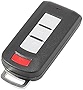 X AUTOHAUX 315Mhz OUC644M-KEY-N Replacement Keyless Entry Remote Car Key Fob for Mitsubishi Lancer 2008-2017