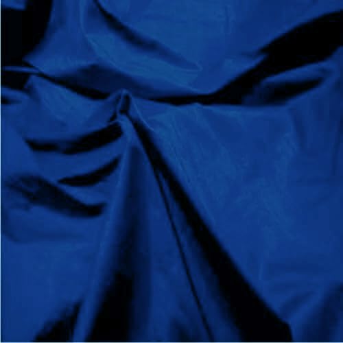 Silk Dupion Fabric, 100% Silk Yarn, 112cm Wide, Luxurious Slub Texture, for Fashion and Soft Furnishings, Multiple Colours (Royal (22), Sample (15 cm x 15cm))