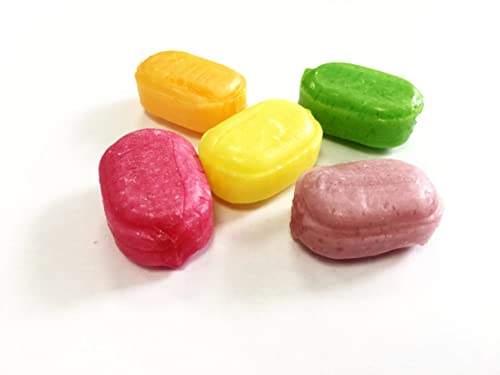 British Candy World Sweets A Very True British Classic Sweets Candy FRUIT SHERBETS British Fruity Sherbets Imported From The United Kingdom UK England Wrapped Fruit Flavored Hard Boiled Sweets With A Tangy Sherbet Centre Old Fashioned & Quality Retro Candies Wrapped Boiled Candy British Sweets The Very Best Handmade British Sweets A True British Classic Fruit Flavored Sherbet Sweet Candy