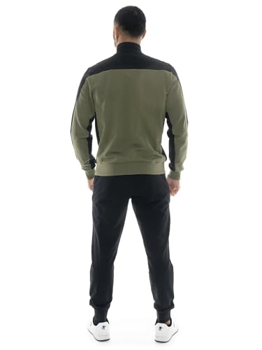 Survêtement homme coton non gratté Leone Basic contre la chaleur - 4